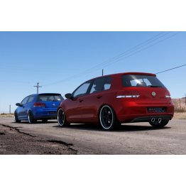 Накладка на задний бампер Golf V R32 Look на Volkswagen Golf VI